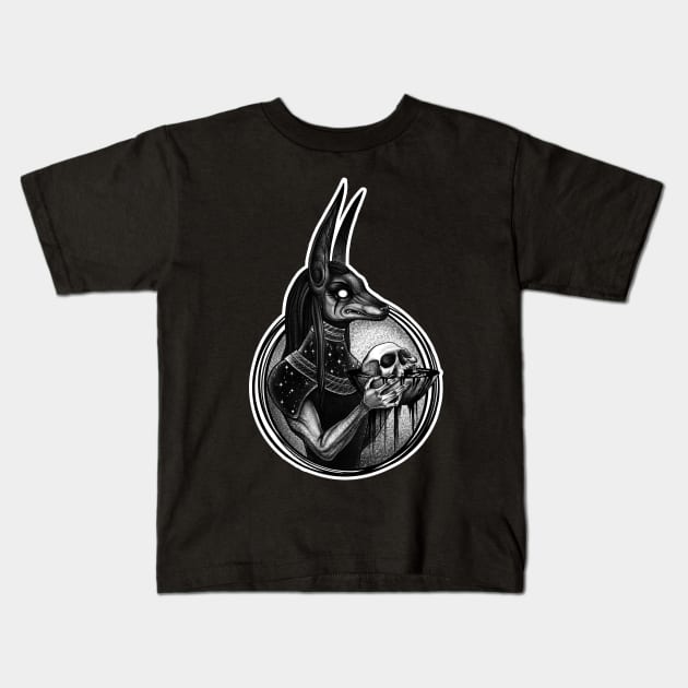 Anubis Kids T-Shirt by HandsHooks